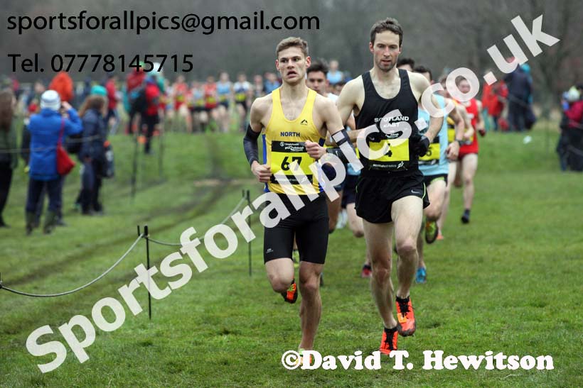 Inter District senior men and juniors, 2018 Simplyhealth Great Edinburgh International XCountry. Photo: David T. Hewitson/Sports for All Pics
